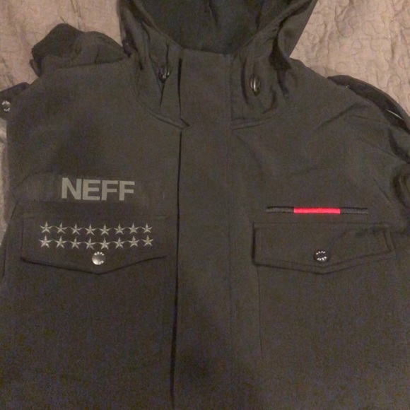 Neff Other - Men’s Neff black trenchcoat